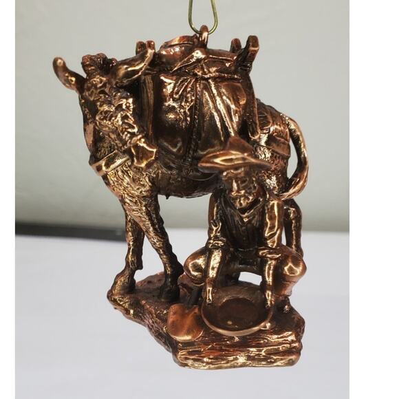 Vintage Hallmark Keepsake Ornament Prospector The Old West 1999 - Picture 4 of 8